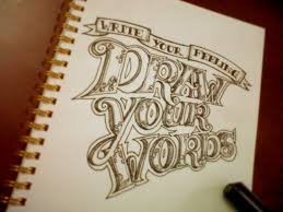 Draw Words Art Journal Inspiration Art Diy Painting