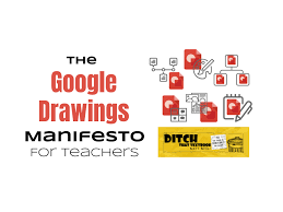The Google Drawings Manifesto For Teachers Ditch That Textbook Allows you to draw images, as well as diagrams with simple shapes.