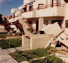Csun Dorm Building Northridge Earthquake 1994 Northridge Earthquake San Fernando Valley Northridge