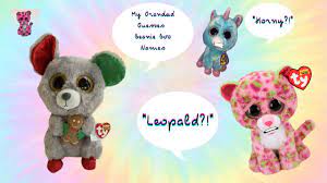 My Grandad Guesses The Names Of Beanie Boos / Guessing Beanie Boo Names  Part 2 - Youtube