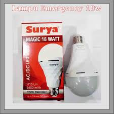 Mudah dinyalakan cukup dengan menekan lingkaran kaca led. Jual Lampu Led Rumah Emergency 18 Watt Terbaru Lazada Co Id
