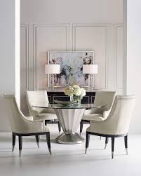 Caracole A La Carte Dining Chairs Set Of 2 Glass Top Dining Table Luxury Dining Dining Room Sets