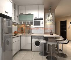 Apartment Kitchen Idea Interior Apartment Kitchen Decoration Set Tn Winata Desain Interior Interior Desain