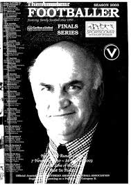 The Amateur Footballer, Week 21, 2003 by VAFA Media