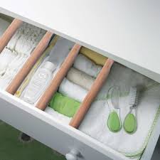 tenske bamboo drawer divider adjustable