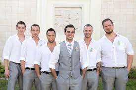 50 Stylish Destination Wedding Groom Attire Ideas Groom Wedding Attire Wedding Groomsmen Attire Beach Wedding Groom Attire