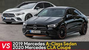 Request a dealer quote or view used cars at msn autos. 2020 Mercedes Cla Vs 2019 Mercedes A Class Design Dimensions Youtube