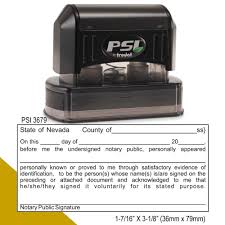 How to become a nevada online notary public. Nevada Notary Acknowledgment Stamp Order Online Fast Shipping Notary Net