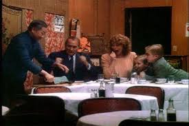 When they filmed the scene in the Chinese restaurant in "A Christmas Story"  (1983), Melinda Dillon was purposely given the wrong script, and everyone  was in on it. She had no idea
