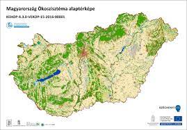 Arcmagyarország vektor térkép részletes tartalma: Elkeszult Magyarorszag Okoszisztema Terkepe