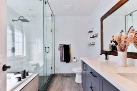 Use blue as an accent color or you make it the focus cornflower blue bathroom cabinets. Tips For Choosing Your Bathroom Cabinet Paint Color N Hance Of Central Jersey