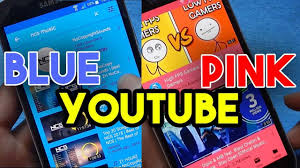 Install the app and open it. Download Youtube Mod Apk Blue And Pink Theme 2018