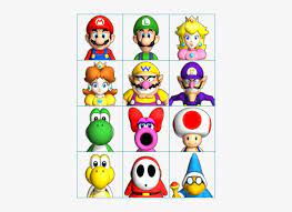 Here's a quick rundown of the super mario party playable character roster, including how to get all four unlockable characters (h/t youtube . Character Portraits Mario Party 9 Mario 388x517 Png Download Pngkit