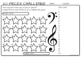 20 Musical Piece Challenge Chart And Award By Remifa Music