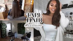 Click here for salons outside the united states. Come To The Salon With Me Tape Hair Extensions 2019 Youtube