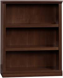24.8 l x 11.65 w x 31.65h. Amazon Com Sauder Select Collection 3 Shelf Bookcase Select Cherry Finish Furniture Decor
