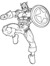 Captain America Fighting Coloring Pages Below Is A Collection Of Free Captain America Col Captain America Coloring Pages Cartoon Coloring Pages Coloring Pages
