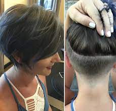 Cute Hidden Undercut Bob Trendy Short Haircuts Short Hair Undercut Trendy Short Hair Styles