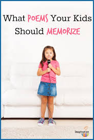 Memorize A Poem For Poetry Month Imagination Soup Poetry For Kids How To Memorize Things Poetry Month