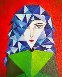 Mulher Cubista Arte Cubista Ideias Para Pintura Cubista