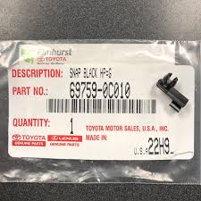 The 2020 toyota sequoia lacks many modern safety features along with the lack of crash test results the sequoia disappoints in terms of safety also for the price there are better options available in lesser price. Genuine Toyota Sequoia Tundra Hood Safety Catch Lever Snap Clip 69759 0c010 Ebay
