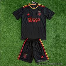 Alongside a full collaborative apparel capsule. Kids Ajax 21 22 Third Jersey And Short Kit Shootjerseys