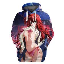 Koupit Anime High School DXD Mikiny s kapucí 3D potištěná sexy dívka Rias  Streetwear Pánské mikiny Hentai Alternativní pulovry za dobrou cenu —  doprava zdarma, skutečné recenze s fotkami — Joom