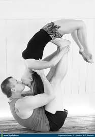 Yoga Pose Uploaded By Yogacharini Lurelle Gibbens Partner Yoga Acro Yoga Couples Yoga