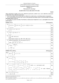 Bac matematica m2 (stiintele naturii & tehnologic) 2021. Ministerul A Publicat Modelele Oficiale Bac 2021 La Matematica Aveti Mai Jos Subiectele È™i Baremele De Corectare Pentru Mate Info Stiinte Tehnologic Si Pedagogic Subiecte Edu Ro Noiembrie 2020 Jitaruionelblog Pregatire Bac Si Evaluarea