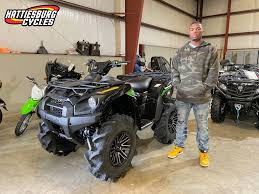 Congratulations To O W Turner From Hattiesburg Ms For Purchasing A 2020 Kawasaki Brute Force 750 At Hattiesburg Cycles Hattiesburg Kawasaki Monster Trucks