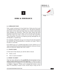 Risk assessment of a policyholder, insurance, on first glance,. Pdf Module 2 Principles Of Insurance Notes 1 Risk Insurance Diploma In Insurance Services Jai Prakash Meena Academia Edu