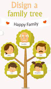 For example, type granddaughter in the search field and click the equal sign. Family Tree Design A Family Tree Free 1 0 Apk Download Frame Happyfamily Familytree Apk Free