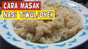 Rice wine atau arak beras adalah minuman beralkohol yang dihasilkan melalui proses fermentasi beras; Cara Memasak Nasi Tiwul Atau Oyek Youtube