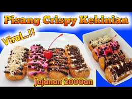 Tenang bunda, ada banyak resep olahan pisangyang tidak biasa yang bisa bunda coba di dapur. Ide Bisnis Pisang Crispy Kekinian Jajanan 2000an Youtube