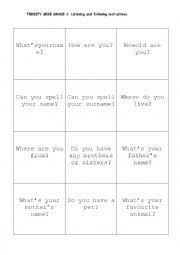 Read on the list of activities that help your preschooler learn the language in a fun way! Following Directions Worksheets