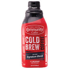 Find online find in store. Cold Brew Concentrate Community Coffee