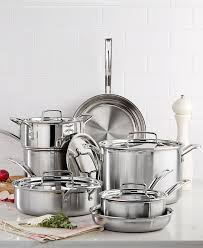 Maybe you would like to learn more about one of these? Cuisinart Multiclad Pro Tri Ply Stainless Steel 12 Piece Cookware Set Reviews Cookware Sets Macy S