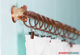 1 copper pipe , 1/2 inch by 5 feet; Diy Copper Pipe Curtain Rods For Under 15 Jennifer Maker