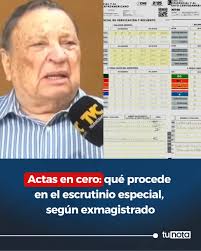 🔴Polémica por actas en cero marca reanudación del escrutinio  especial👇🏼https://www.tunota.com/politica/augusto-aguilar-actas-en-cero-que-procede-en-el-escrutinio-especial-segun-exmagistrado-2025-12-21?utm_campaign=SOCIAL_MD
