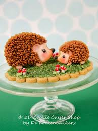 Mother & Baby Hedgehog Cookie Cutter Set