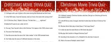 Tylenol and advil are both used for pain relief but is one more effective than the other or has less of a risk of si. Christmas Movie Trivia Quiz Creative Cynchronicity