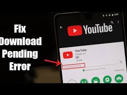 How To Fix Download Pending Error In Google Play Store Youtube
