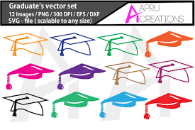 Download Graduate S Cap Silhouette Clipart Graphic By Aparnastjp Creative Fabrica SVG Cut Files