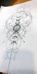 Fun Geometric Galaxy With Family Astrological Constellations Astrology Tattoo Geometric Tattoo Design Planet Tattoos