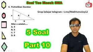 Check spelling or type a new query. Soal Tes Masuk Sma Ipa 2021 2022 10 Youtube