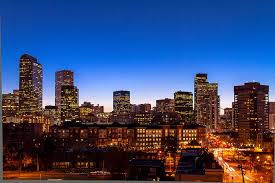 Maybe you would like to learn more about one of these? Denver Colorado Skyline At Sunset Photograph By Teri Virbickis