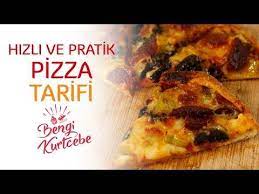 hizli ve pratik pizza tarifi i evde kolaylikla yapabileceginiz kitir kitir pizza youtube pizza gida tarifler