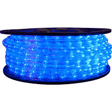Blue 120 Volt Led Rope Lights Spool Of Lights Birddog Lighting