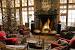 Cozy Rustic Christmas Living Room