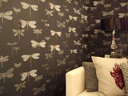 Look 3d Dragonfly Wallpaper Dragonfly Wallpaper Funky Wallpaper Porter Paint
